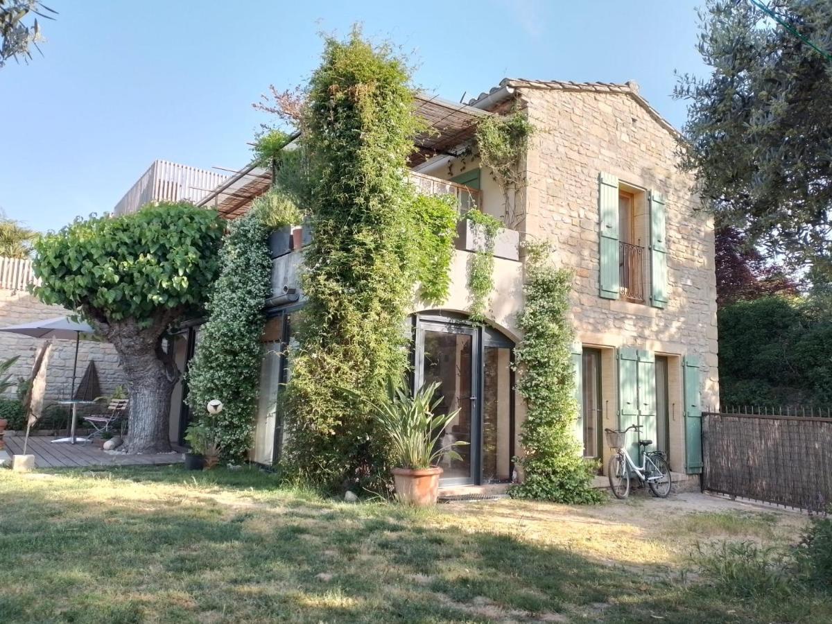 Charming Stone Villa With Pool & Garden Montaren-et-Saint-Médiers Zewnętrze zdjęcie